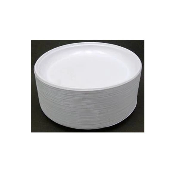 TALERZ JEDNORAZOWY PLASTIK DESER 17CM /100/