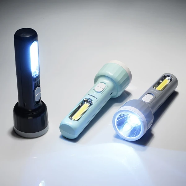 TIR-LATARKA DIODOWA 3W LED 2W COB AKU-1200MAH ŁADOWALNA TS-1856