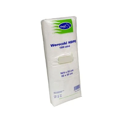 Woreczki foliowe HDPE 14 × 4 × 35 cm