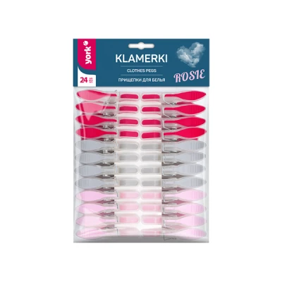 Klamerki do prania YORK Rosie A'24 9607