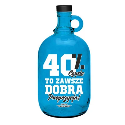 BG-BUTLA NIEBIESKA 2L *40% TO ZAWSZE DOBRA PROPOZYCJA*