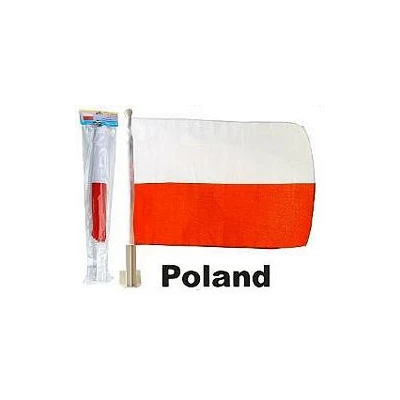 FLAGA SAMOCHODOWA POLSKA