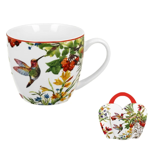 Kubek porcelanowy Duo Linnea 460 ml