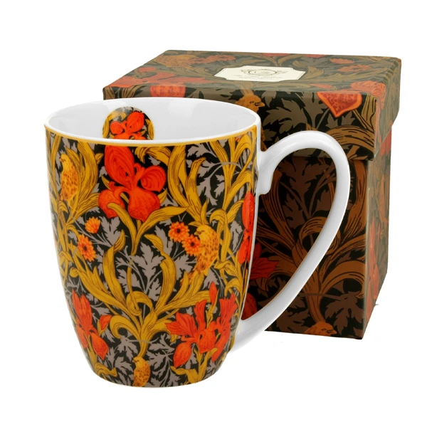 DUO-KUBEK CLASSIC  *W.M.-ORANGE IRISES*