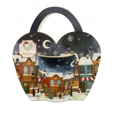 DUO-KUBEK W KOSZYCZKU  *CHRISTMAS CITY*