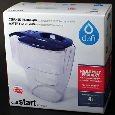Dzbanek filtrujący Dafi Start Unimax 4,0 l
