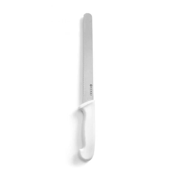 HENDI-NÓŻ DO CHLEBA HACCP 25CM BIAŁY 843055