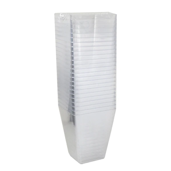JG-KPL. 24 PUCHARKÓW KWADRATOWYCH FINGER FOOD 150ML