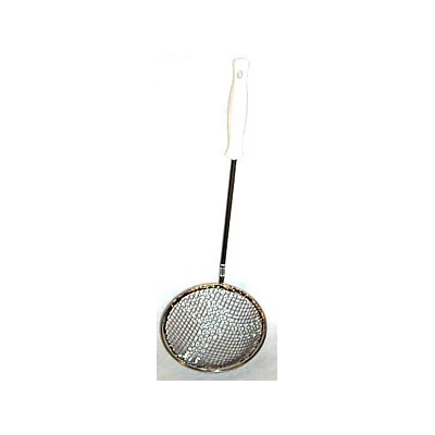 ŁYŻKA CEDZAKOWA SZUMÓWKA STAL CHROMOWANA SITO 12CM