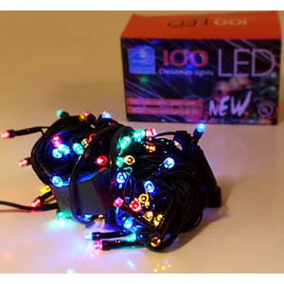Lampki CHOINKOWE 100 LED MULTIKOLOR CL-101