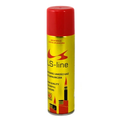 Gaz do zapalniczek LS-Line propan-butan 250 ml
