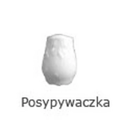 Posypywaczka porcelanowa Ćmielów Rococo