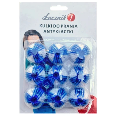 Kulki do prania Łucznik Antykłaczki 3,5 cm 9 szt.