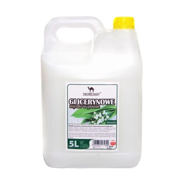 MYDŁO GLICERYNOWE W PIANIE 5L KONWALIA