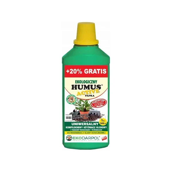 Nawóz organiczno-mineralny Ekodarpol Humus Active Papka 1,2 l