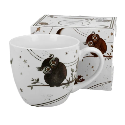 DUO-KUBEK 460ML *CHARMING OWLS