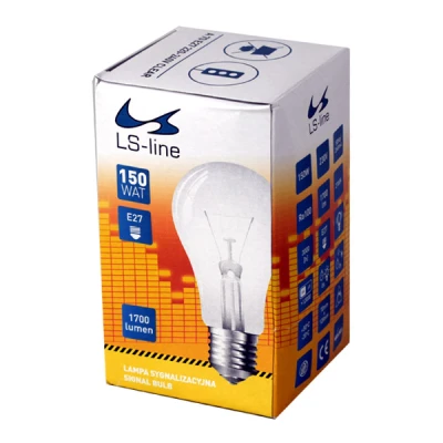Żarówka specjalistyczna GLS A70 150 W E27 LS-Line