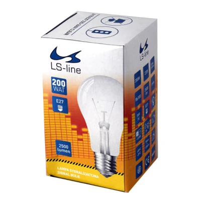 Żarówka specjalistyczna KAR A70-200W E27 LS-Line
