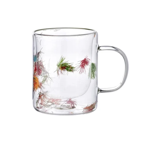 Kubek szklany termiczny Mondex Peter Flowers 0,4 l