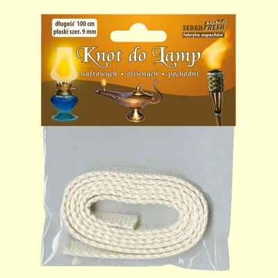 Knot do lampy naftowej Sedan Iskra 9 mm