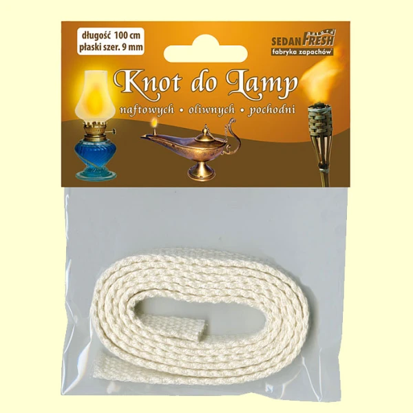 Knot do lampy naftowej Sedan Iskra 9 mm