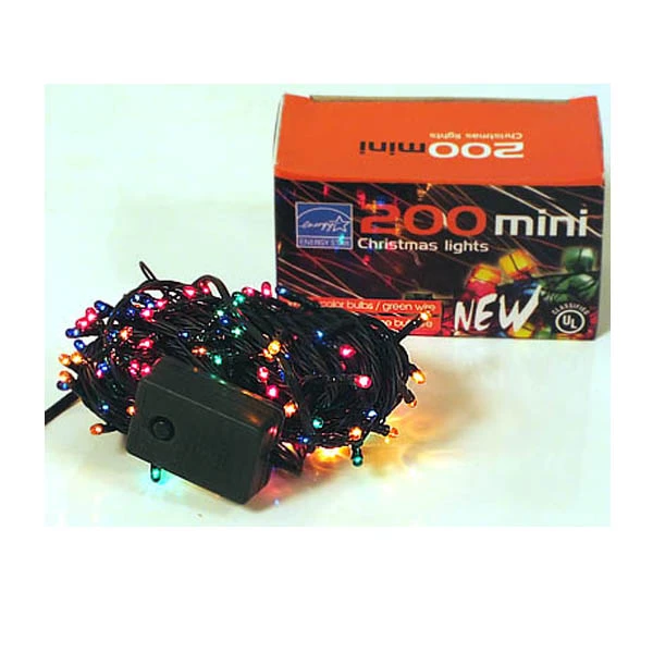 Lampki CHOINKOWE 200 RYŻ MULTICOLOR 776G