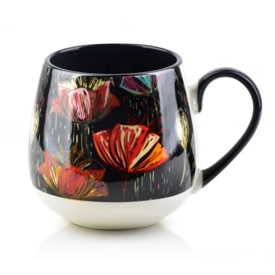 Kubek porcelanowy Affek Design by Mondex Jerana Black 400 ml