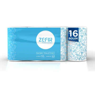 Papier toaletowy Zefir Fresh 3W 16 rolek 240 m