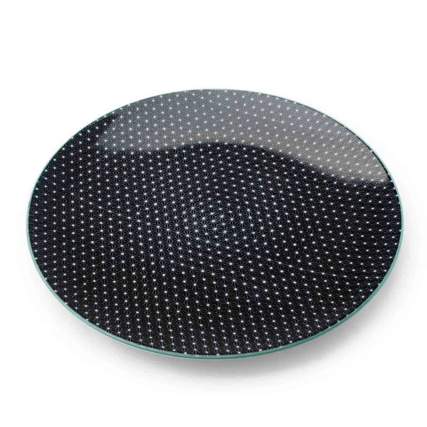 MON-TALERZ PŁYTKI 26CM *BLACK* 1580