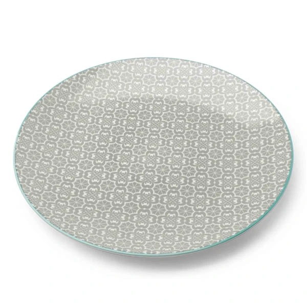 MON-TALERZ PŁYTKI 26CM *GREY* 1603
