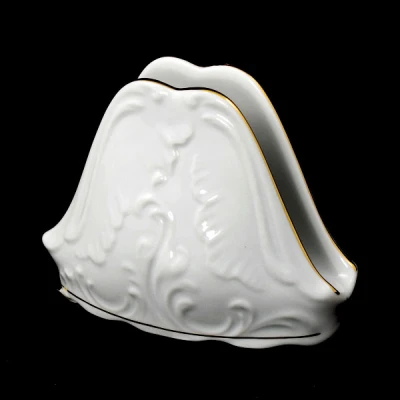 Serwetnik porcelanowy Ćmielów Rococo 12 x 9,5 cm
