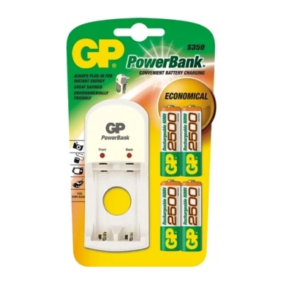 Ładowarka akumulatorów GP Batteries PowerBank PB350