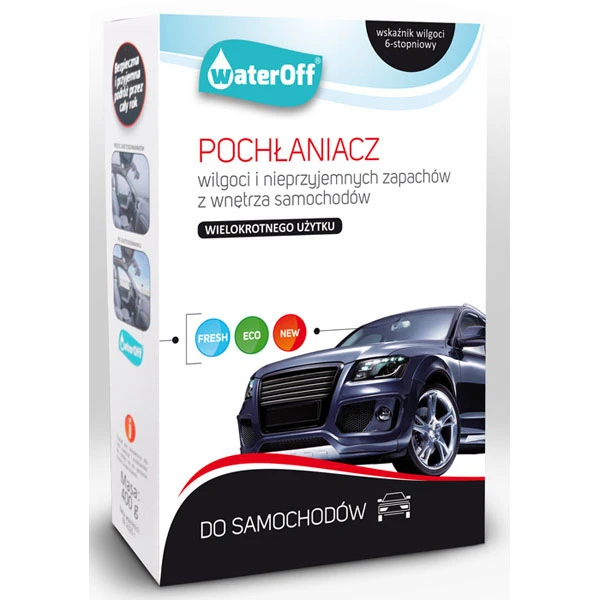Pochłaniacz wilgoci do samochodu Sedan waterOff