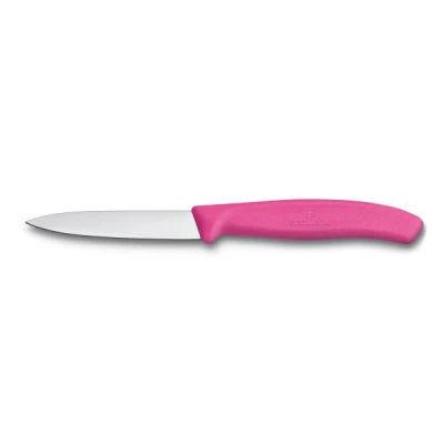 VIC-NÓŻ DO JARZYN GŁADKI 8CM *RÓŻOWY* 6.7606.L115