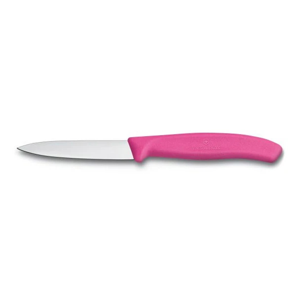 VIC-NÓŻ DO JARZYN GŁADKI 8CM *RÓŻOWY* 6.7606.L115