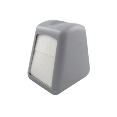 Dyspenser do serwetek Clarina srebrny 14 x 11 x 15 cm