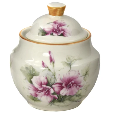 CER-CUKIERNICA CERAMICZNA ZDOBIONA