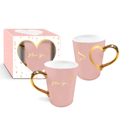 Kubek ceramiczny BGtech I Love You 370 ml