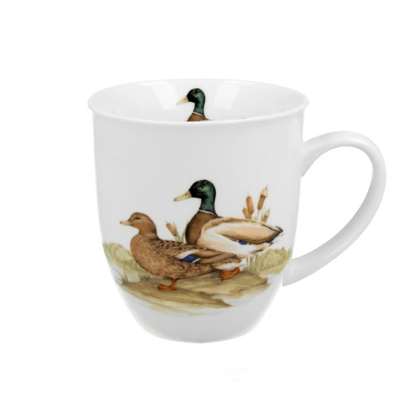 Kubek porcelanowy Duo Ptasi Świat KACZKI 400 ml