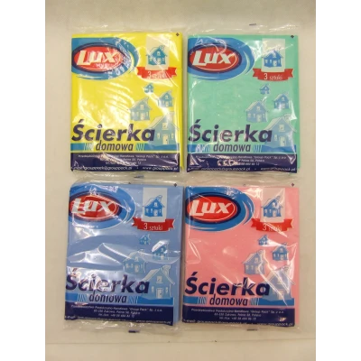 ŚCIERECZKA DOMOWA MATERIAŁOWA ŚCIERKA KUCHENNA UNIWERSALNA KOMPLET 3 szt.