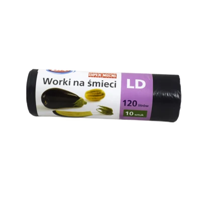 Worki na śmieci LUX SUPER MOCNE 120 l