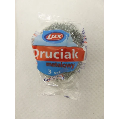 Zmywak metalowy Lux stal nierdzewna