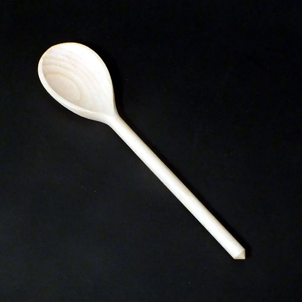 Łyżka drewniana okrągła 10 cm