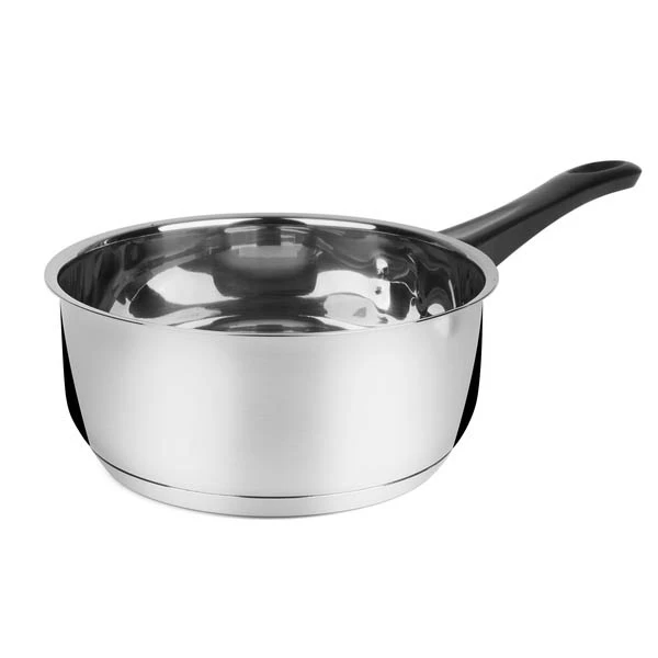 RONDEL RONDELEK GARNEK MAŁY NIERDZEWNY PROSTY 14CM INDUKCJA GAZ