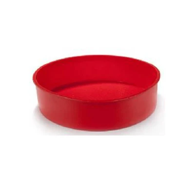 CZ-TORTOWNICA SILICON 24CM CZERWONA