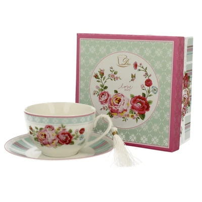 DUO-FILIŻANKA+SPODEK 250ML *GRETA*