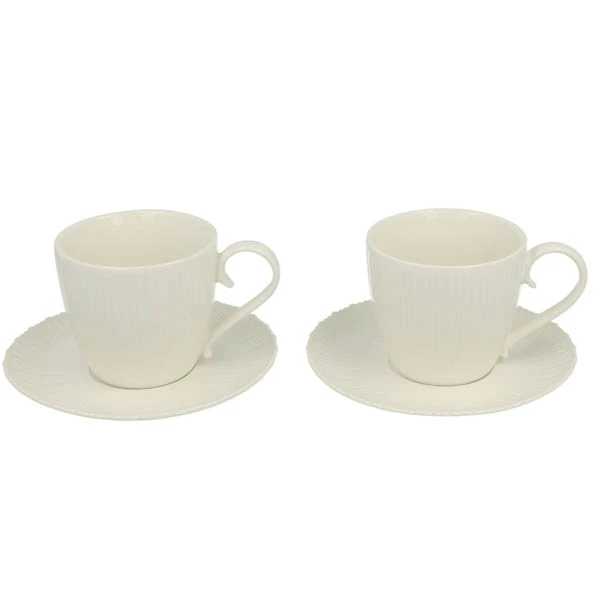 DUO-KPL.2+2 FILIŻANKI+SPODKI *VIOLET* 90ML