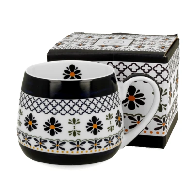 Kubek porcelanowy Duo Indigo 4 430 ml