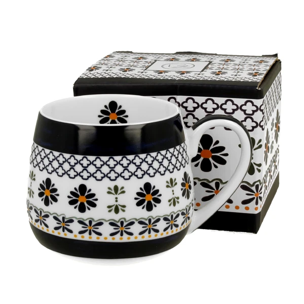 Kubek porcelanowy Duo Indigo 4 430 ml