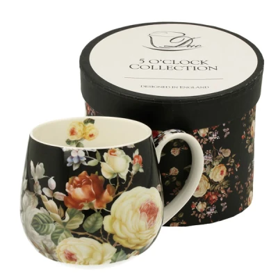 Kubek porcelanowy DUO Warda 430 ml